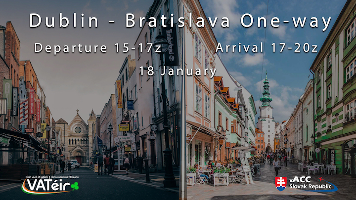 Dublin - Bratislava One-way